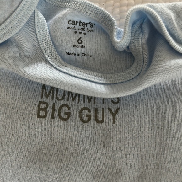 6 month “mommy’s big guy” with elephant bottoms - Picture 5 of 8